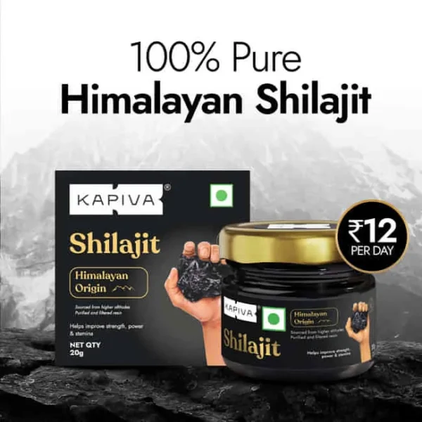 Kapiva Himalayan Shilajit Resin