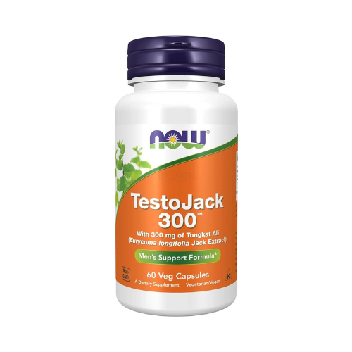 Now Foods TestoJack 300, 300mg, Veg Capsules, 60ct