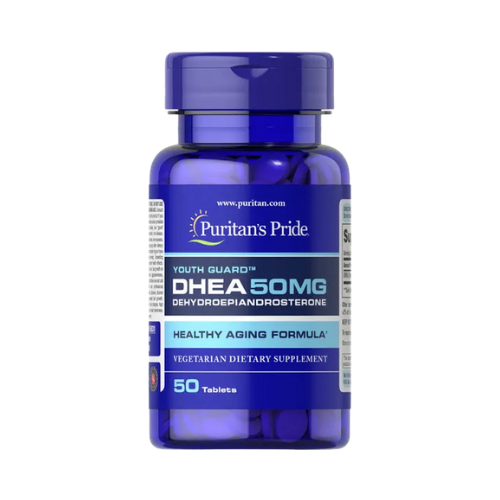 Puritan's Pride Youth Guard Dhea Healthy Aging Formula 50mg 50 Tablets