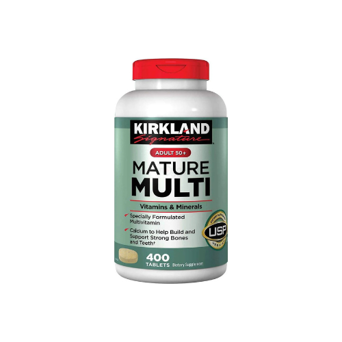 KIRKLAND Signature Adult 50+ Mature Multi Vitamins & Minerals 400 Tablets