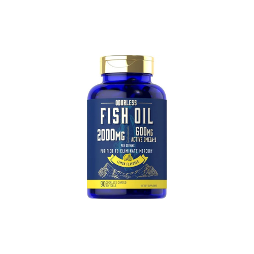 Carlyle Fish Oil 2000 mg, 600 mg Omega‑3 lemon‑flavored 90 Softgels: