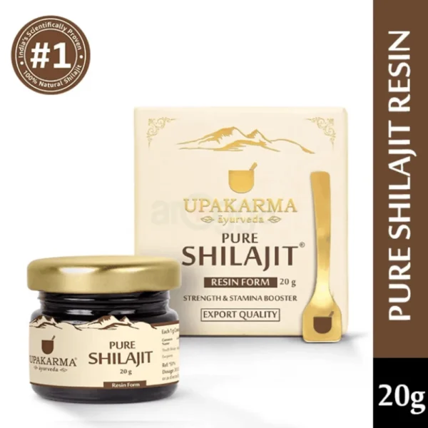 Upakarma Ayurveda Natural Shilajit (20 gm)