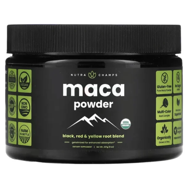 NutraChamps, Maca Powder, 8 oz (227 g)