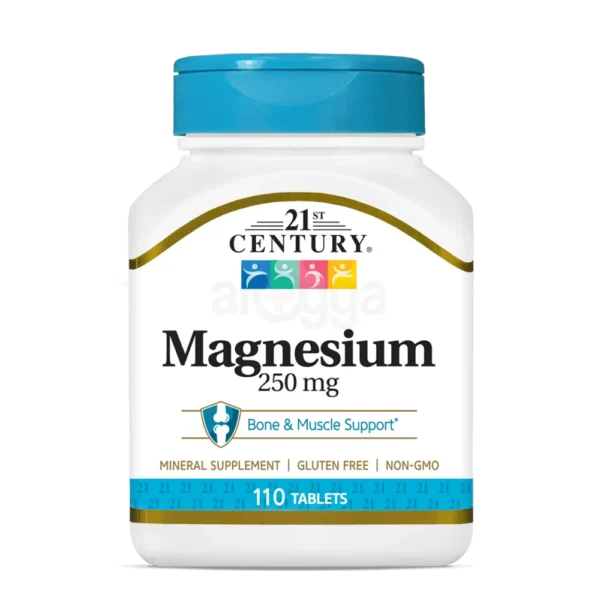 21st Century Magnesium 250mg 110 Tablets