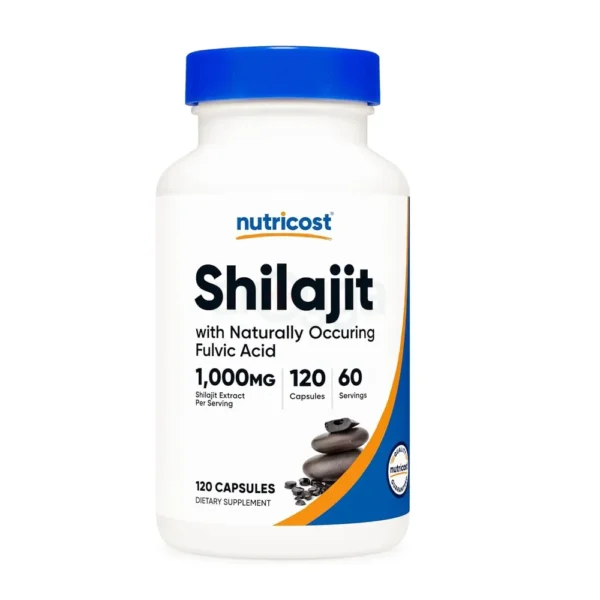 Nutricost Shilajit 1000mg- 120 Capsules